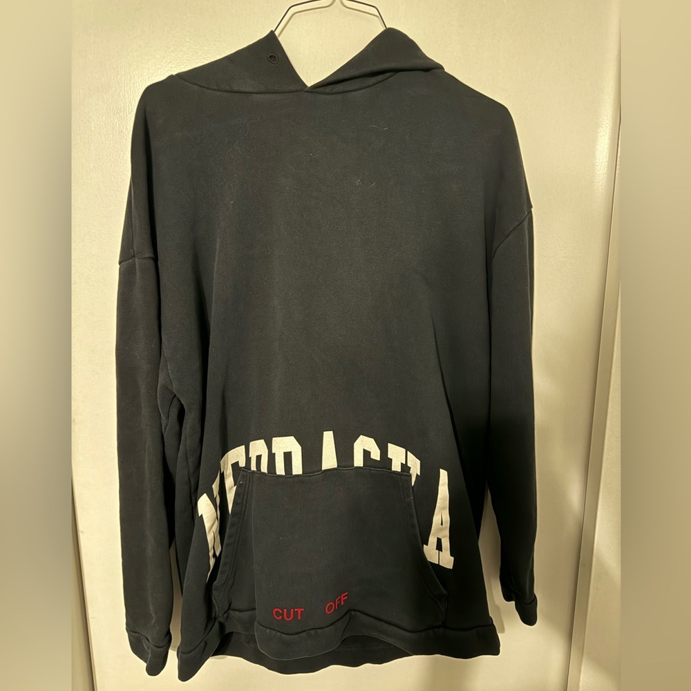 Off-White Virgil Abloh Cut Off Series Hoodie